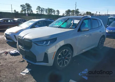 2025 BMW X3 30 xDrive z USA, uszkodzony, nr VIN 5UX53GP06S9012355